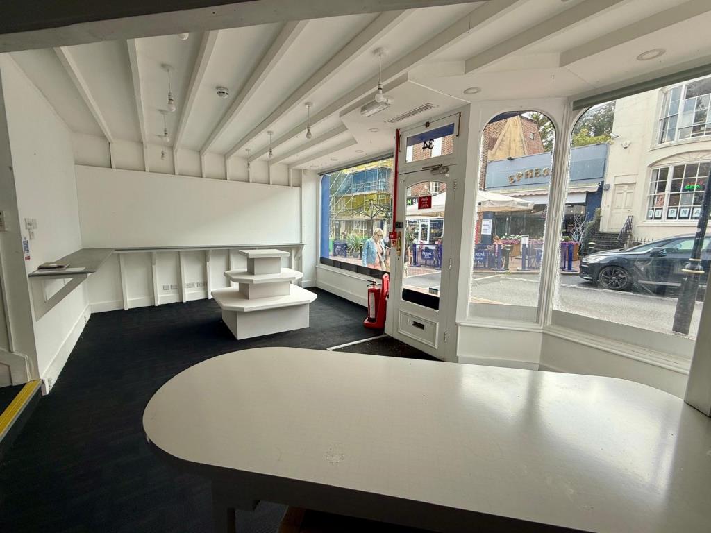 Lot: 64 - HIGH STREET COMMERCIAL PREMISES WITH UPPER PARTS AND PARKING - Room to front